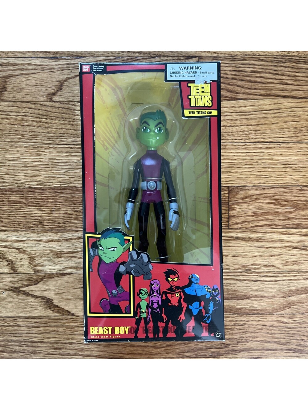 2005 BANDAI Teen Titans Go! DC Beast Boy Action Figure